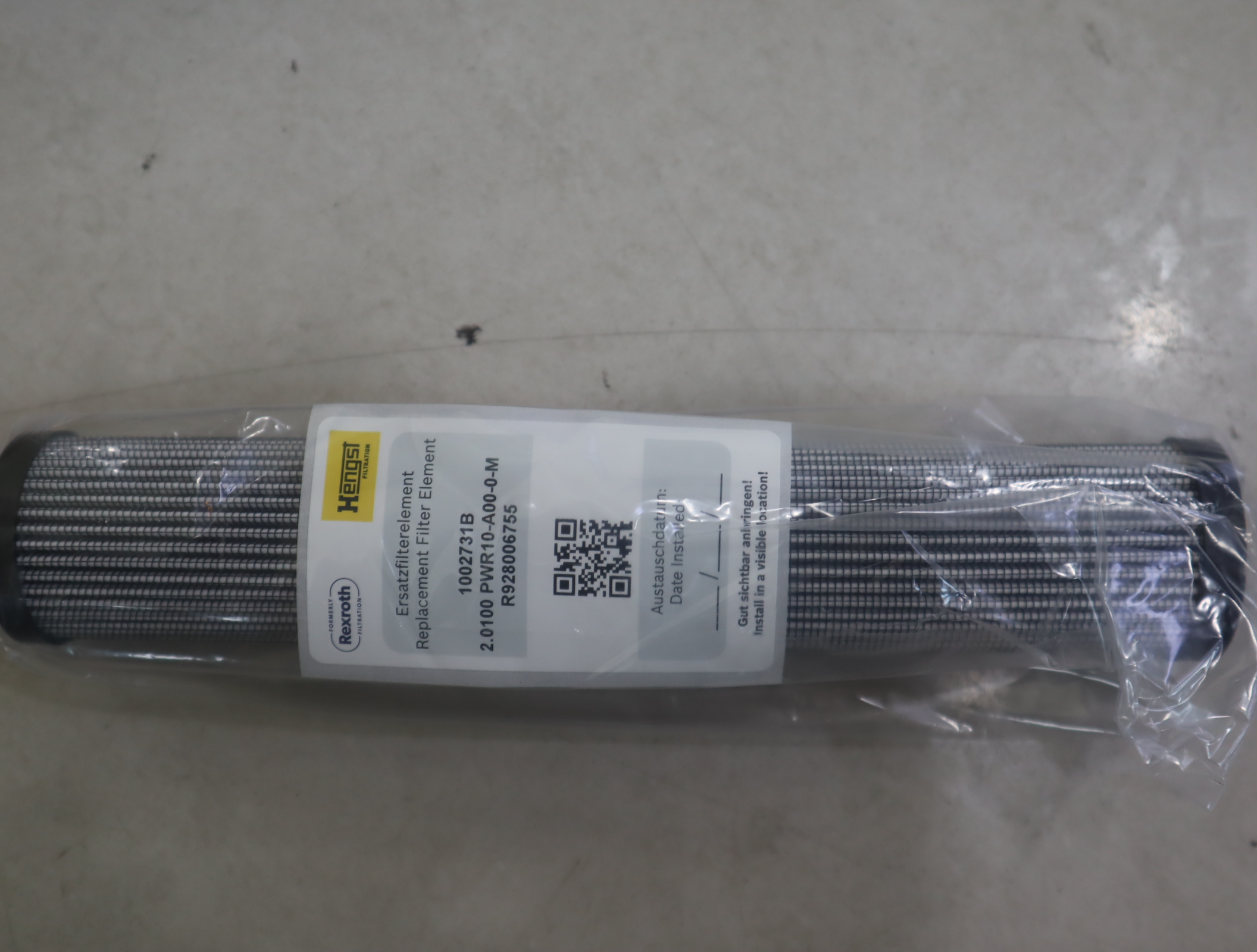 R928006755  2.0100 PWR10-A00-0-M 1002731B HENGST汉格斯特滤芯