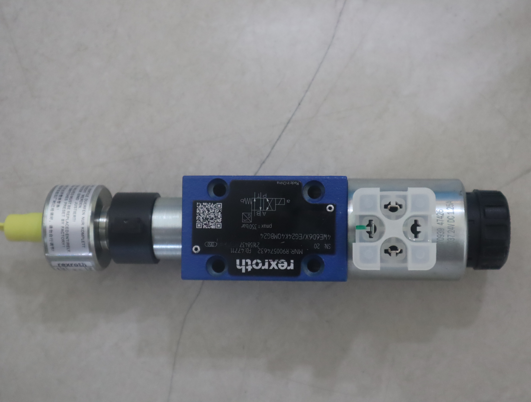 4WE6D62/EG24K4QMBG24 R900574632 德国力士乐REXROTH电磁阀