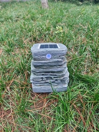 康美音响 太阳能红外感应草坪音箱 灯光显示