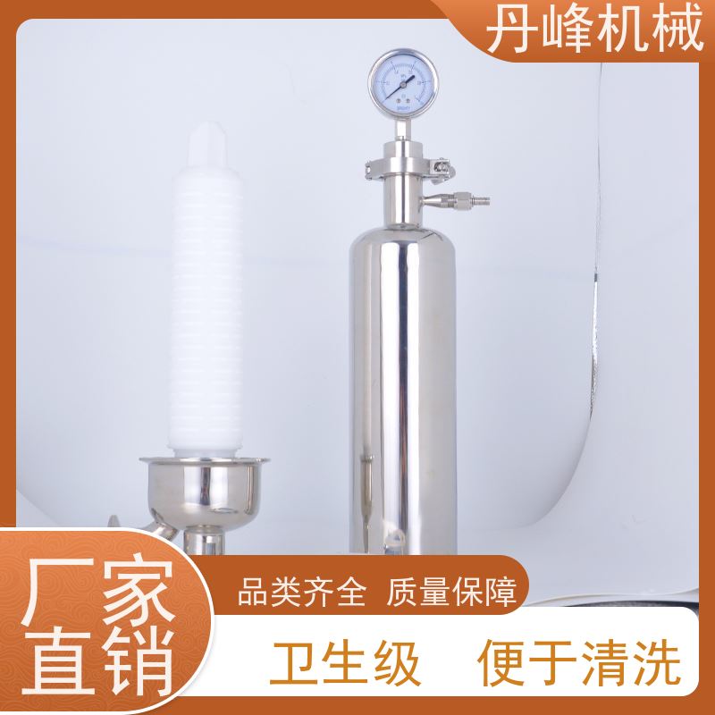 丹峰 不锈钢过滤器卡箍式0.22微米 过滤设备生产厂家