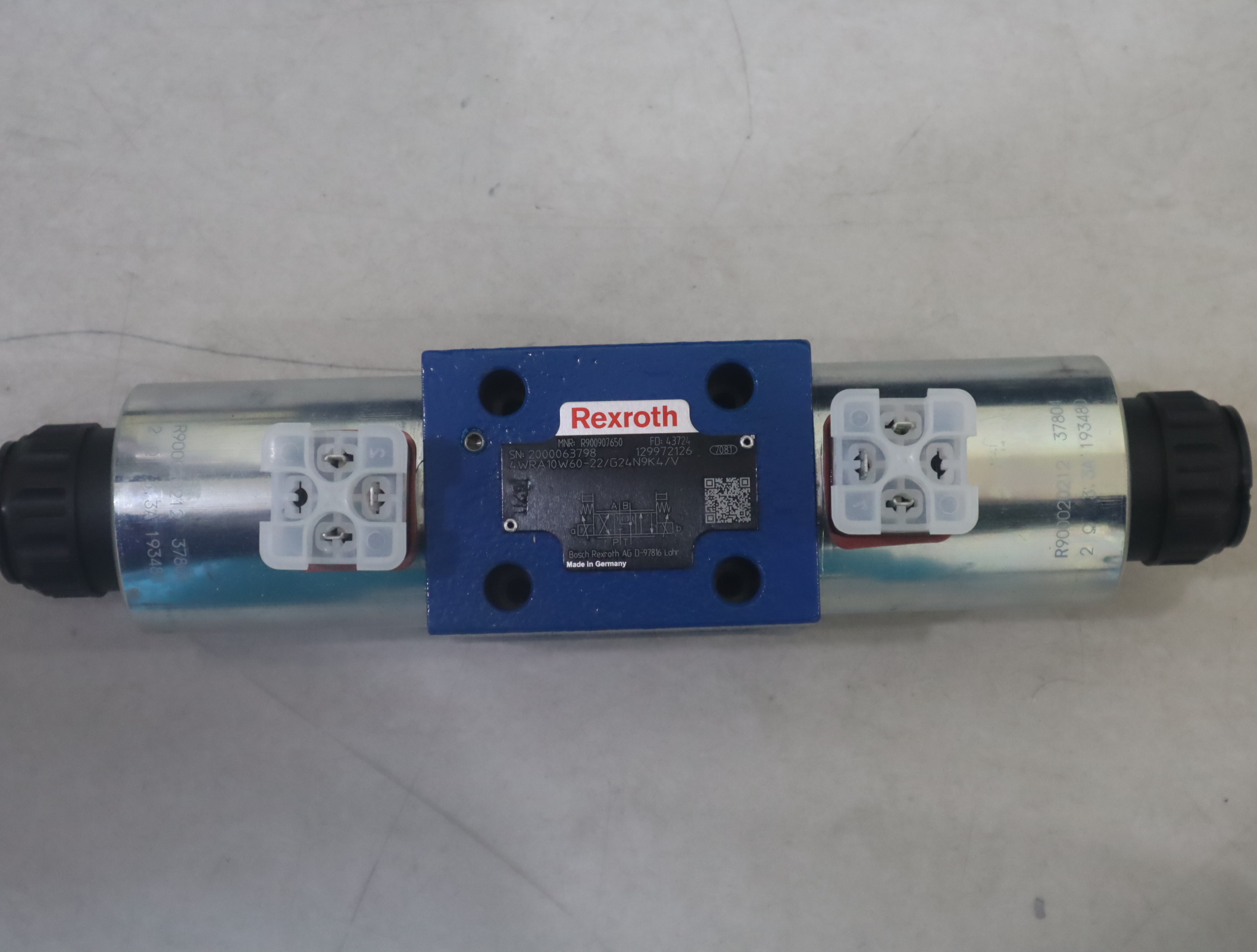 4WRA10W60-23/G24N9K4/V R900907650 德国力士乐REXROTH比例阀