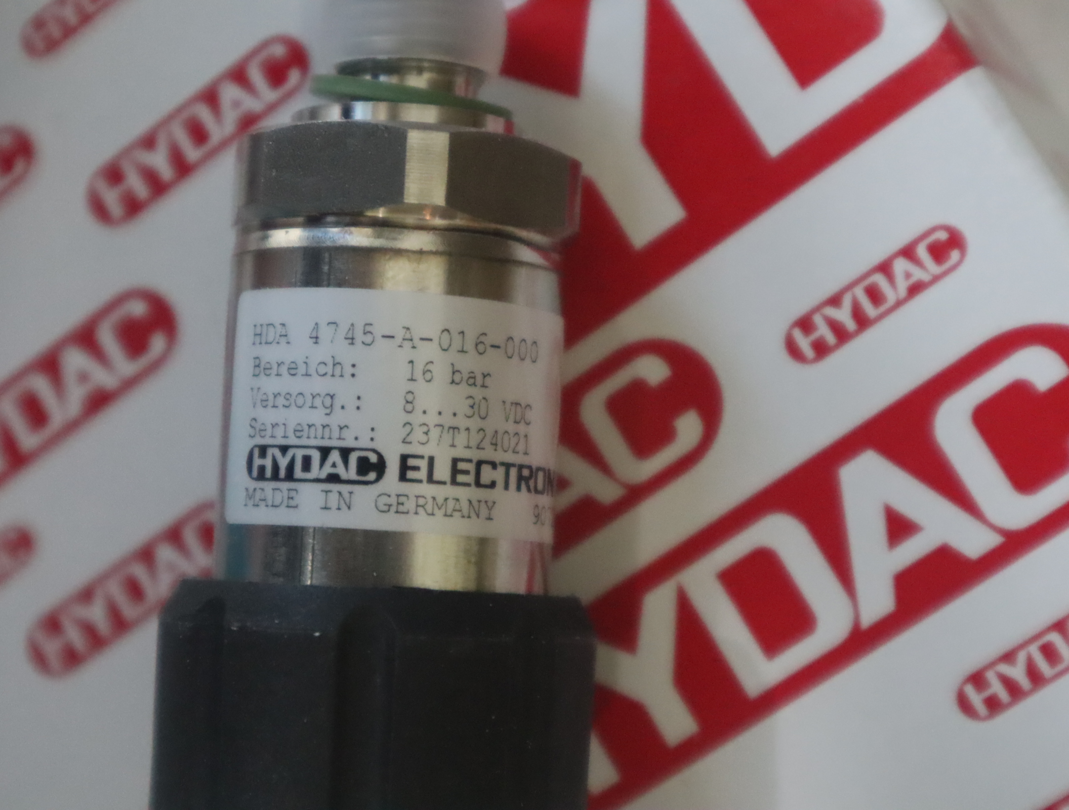 HDA4745-A-016-000 907278 德国贺德克HYDAC压力温度传感器