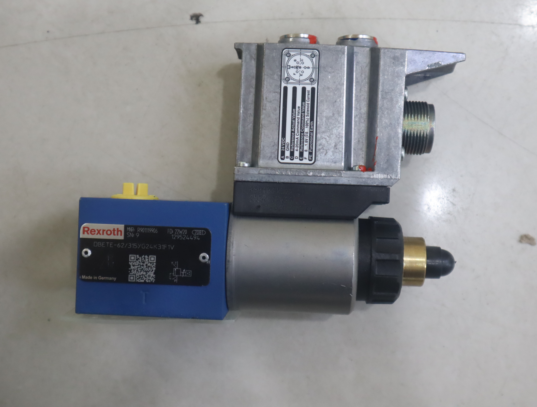 DBETE-6X/315YG24K31F1V R901119906 力士乐REXROTH比例阀