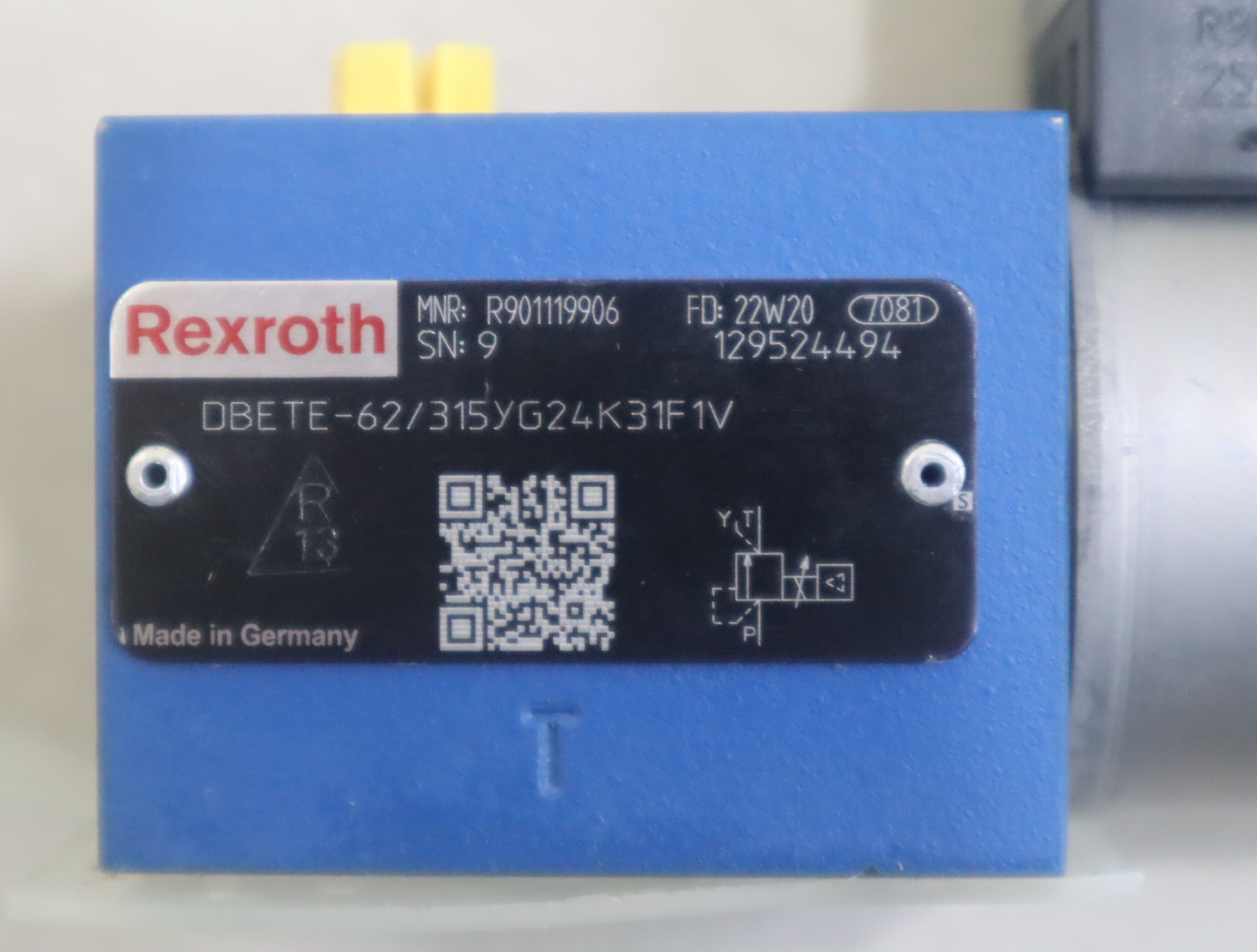 DBETE-6X/315YG24K31F1V R901119906 力士乐REXROTH比例阀