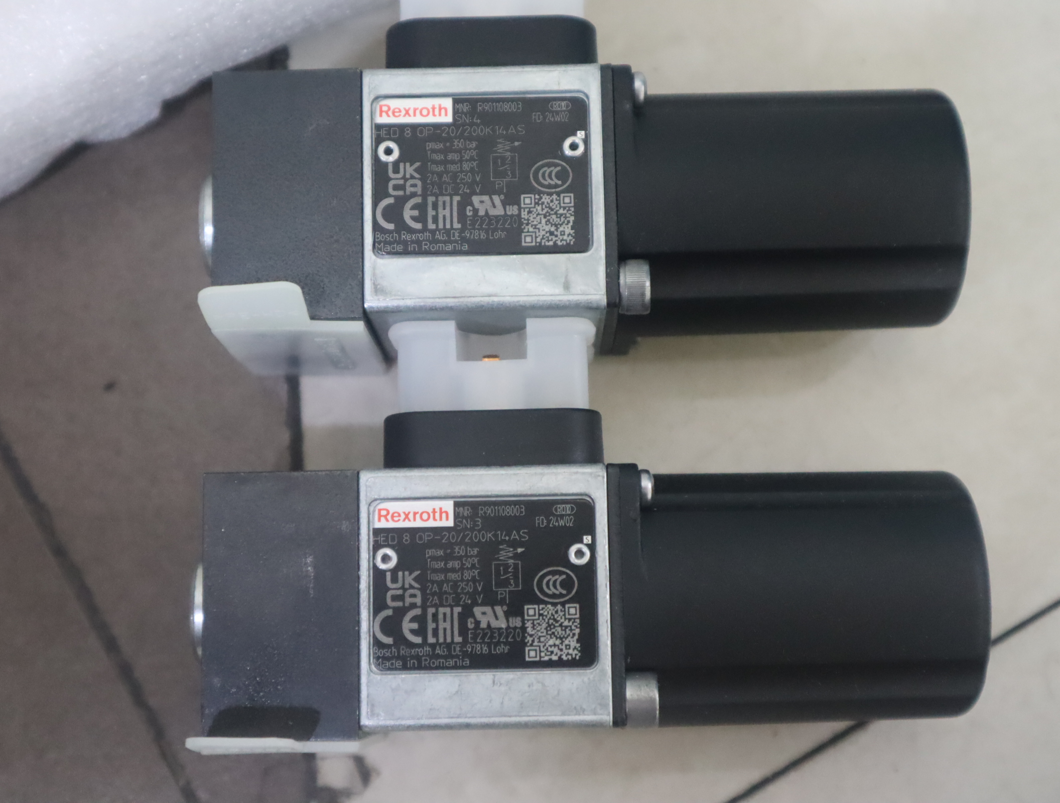 HED8OP-2X/200K14AS R901108003 力士乐REXROTH压力开关压力继电器