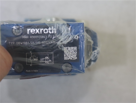 DBW10B1-52/315-6EG24N9K4 R900920863 力士乐REXROTH溢流阀