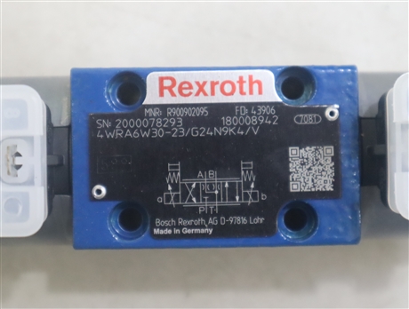 4WRA6W30-2X/G24N9K4/V R900902095 德国力士乐REXROTH比例阀