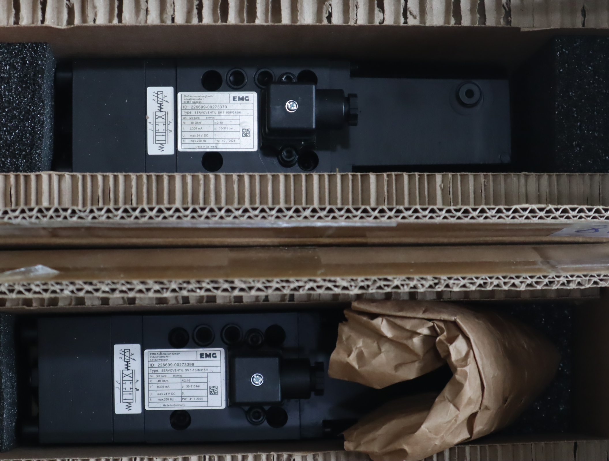 SV1-10/32/315/6 德国EMG伺服阀