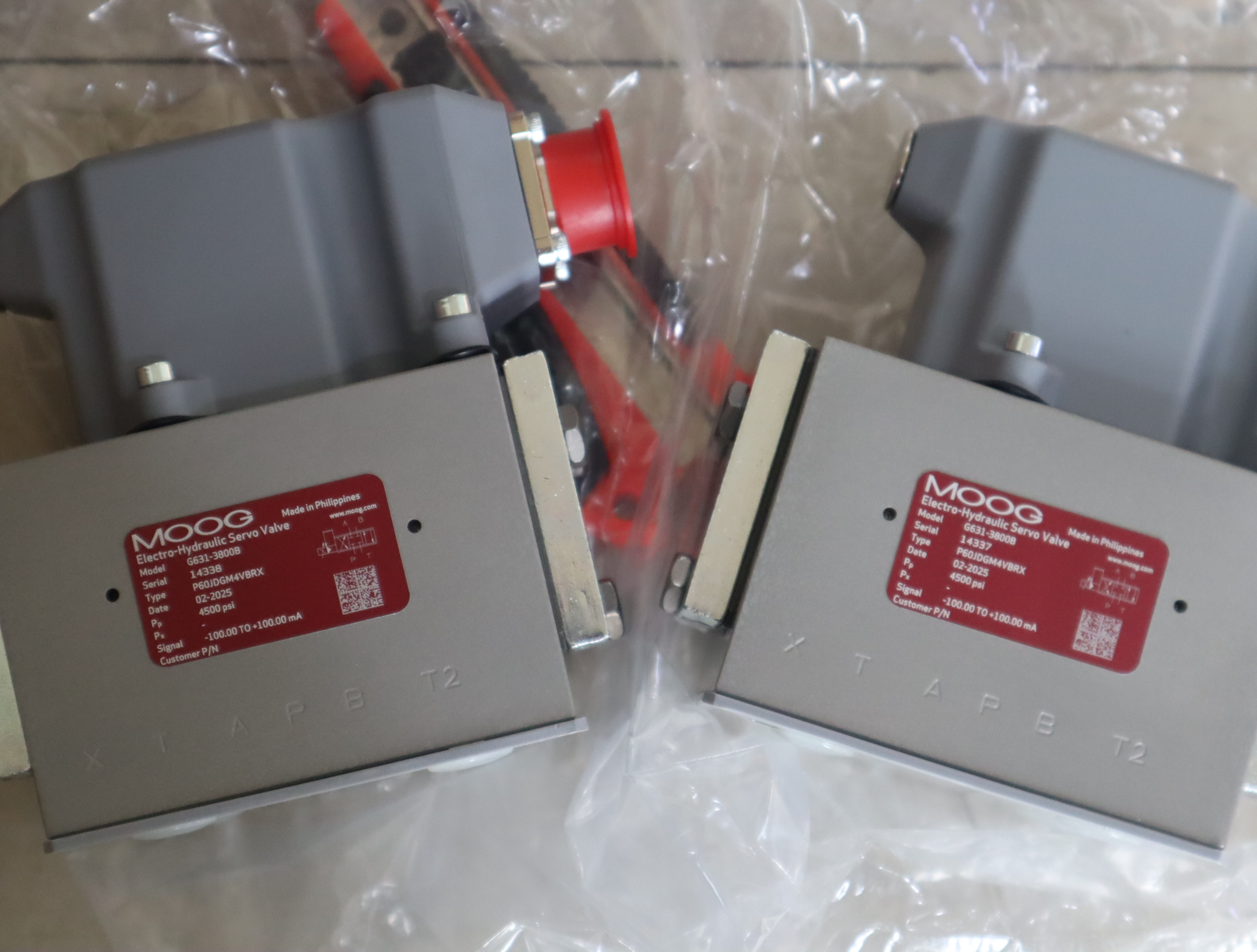 G631-3800B P60JDGM4VBRX 美国MOOG穆格伺服阀 菲律宾生产