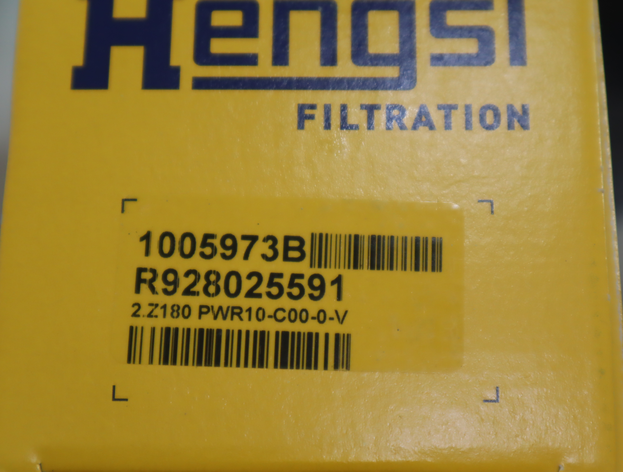 2.Z180 PWR10-C00-0-V R928025591 1005973B 汉格斯特HENGST滤芯