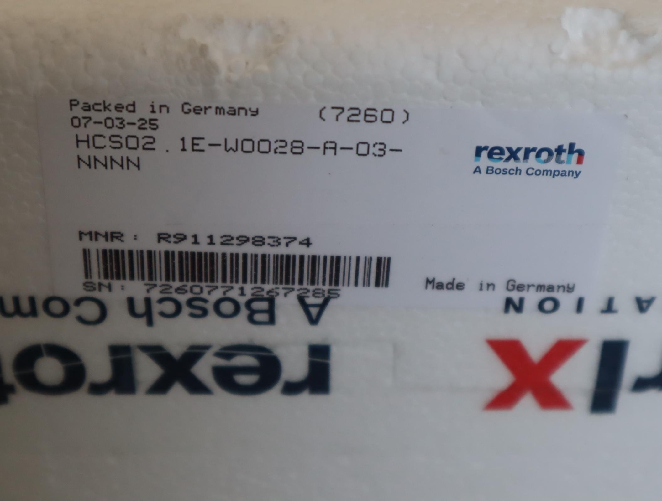 R911298374 变频器 HCS02.1E-W0028-A-03-NNNN 德国力士乐REXROTH