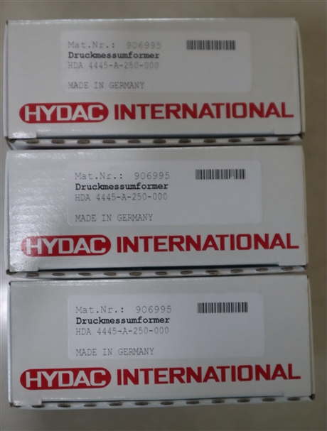 HDA4445-A-250-000 906995 贺德克HYDAC压力温度传感器