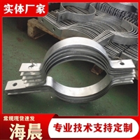 镀锌定位箍桥梁高铁PVC泄水管卡抱箍排水管U型卡吊钩卡箍 海晨