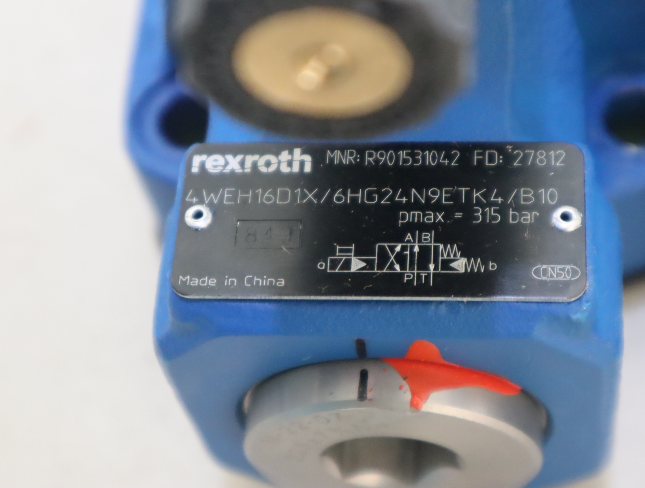 4WE6D70/HG24N9K4/B10 R901108991 德国力士乐REXROTH电磁阀