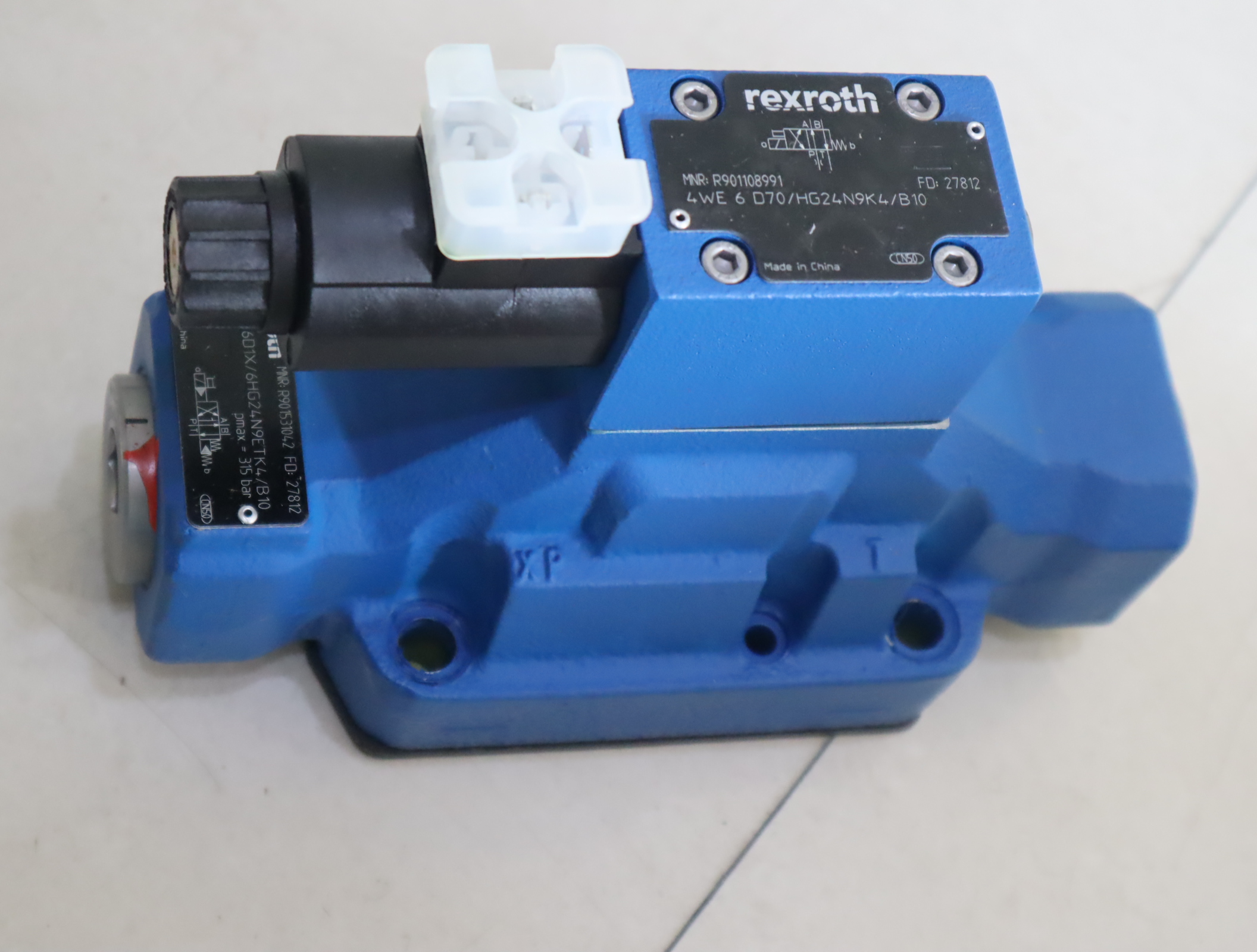 4WE6D70/HG24N9K4/B10 R901108991 德国力士乐REXROTH电磁阀