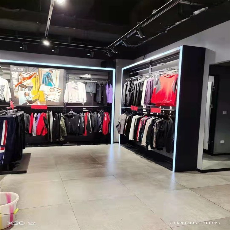 女装服装店展柜台 商场服装展示柜厂家定制展柜设计制作安装