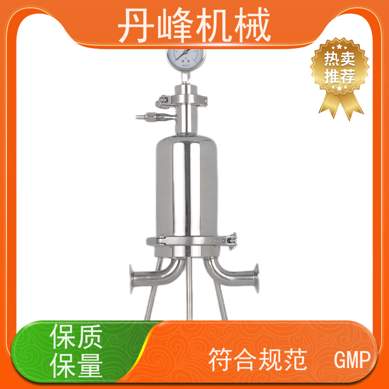 丹峰 不锈钢过滤器0.22微米单袋 过滤设备非标定制