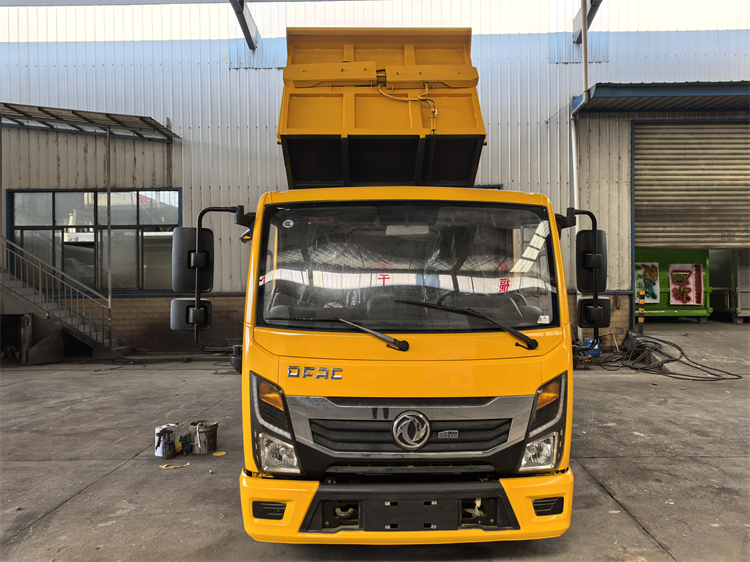 养殖场十吨污水粪污自卸车 10立干湿粪便拉粪车 全封闭防滴漏