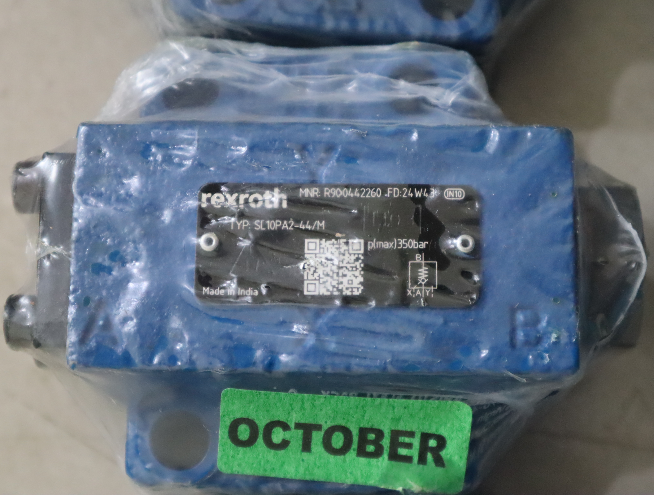 SL10PA2-42/M R900442260 SL10PA2-43/M 力士乐REXROTH单向阀