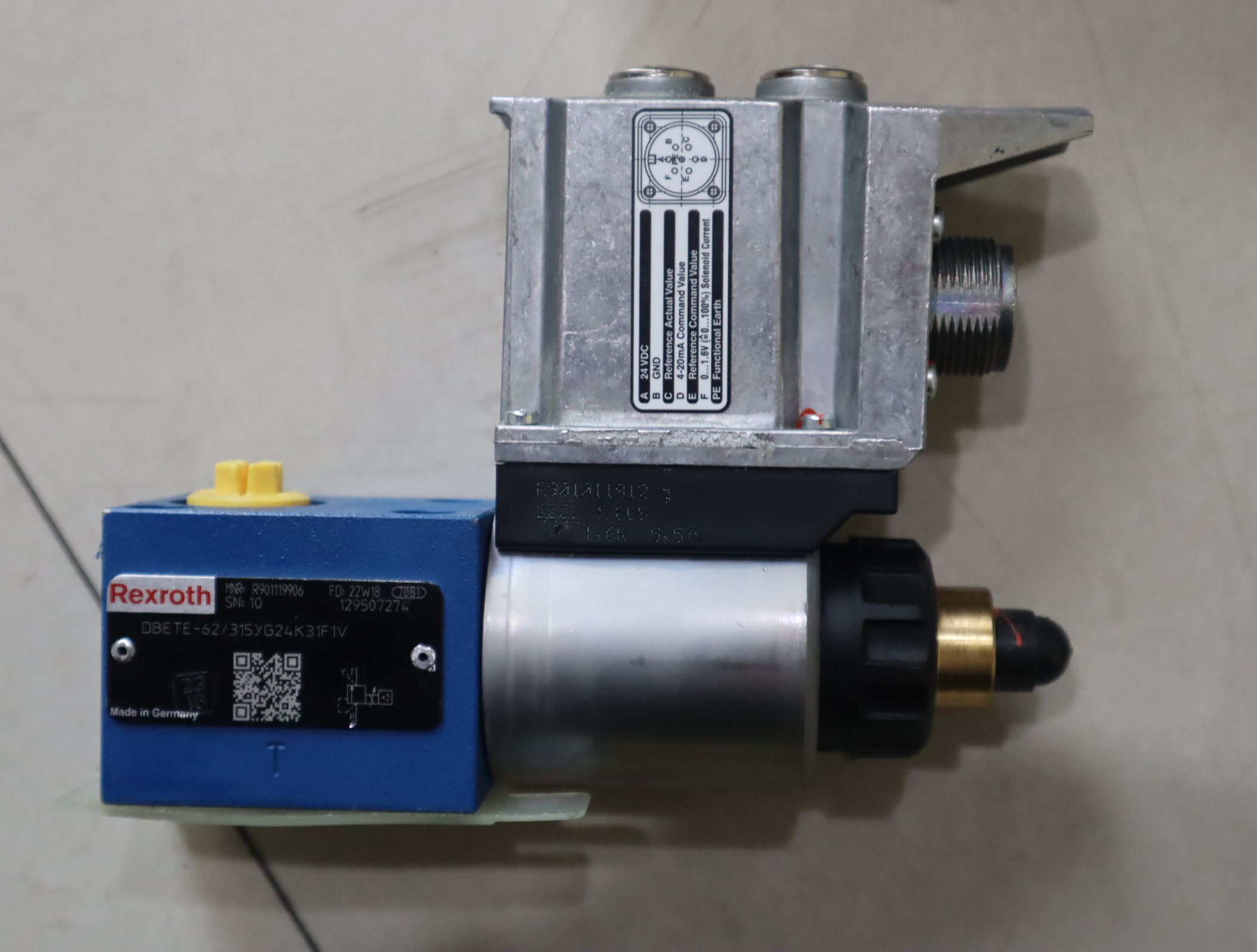 DBETE-62/315YG24K31F1V R901119906 力士乐REXROTH阀