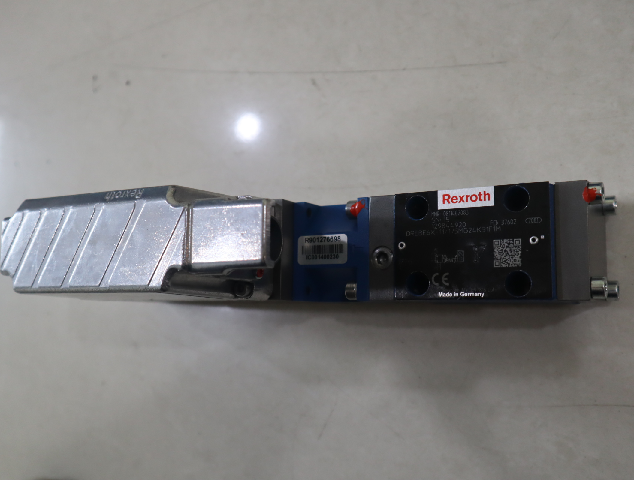 DREBE6X-11/175MG24K31F1M 0811402083  德国力士乐REXROTH比例阀