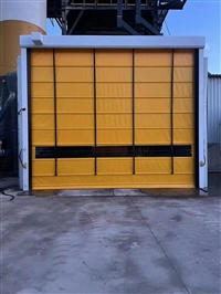 供应惠州PVC快速堆积门 感应柔性大门 惠州富利门