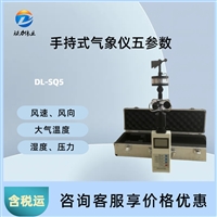 手持气象五参数  电源5号干电池3节环保设备