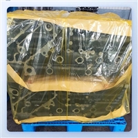 厂家批发不锈钢桶状钢材气相防锈膜蓝色vci薄膜全新料大规格1600m