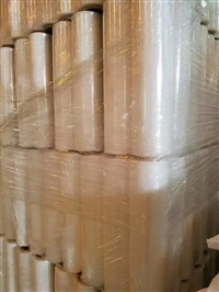 货物运输缠绕膜 pe透明托盘包装固定膜 拉伸卷筒膜 强拉力防破损
