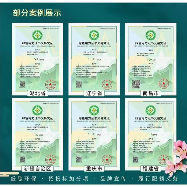 国网招投标项目资质绿色报告 能耗降低申办费用