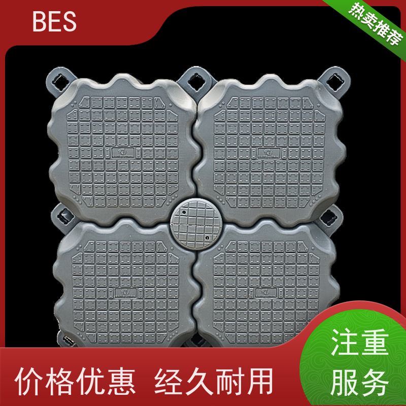 百世水上自行车码头浮体可铺塑木地板移动式咖啡店