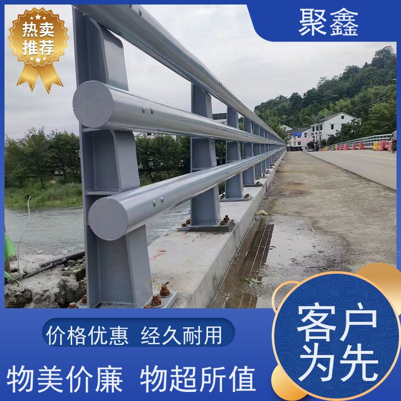 聚鑫 黑龙江塑木护栏 农村城镇河道栏杆 全国供应 应用广泛