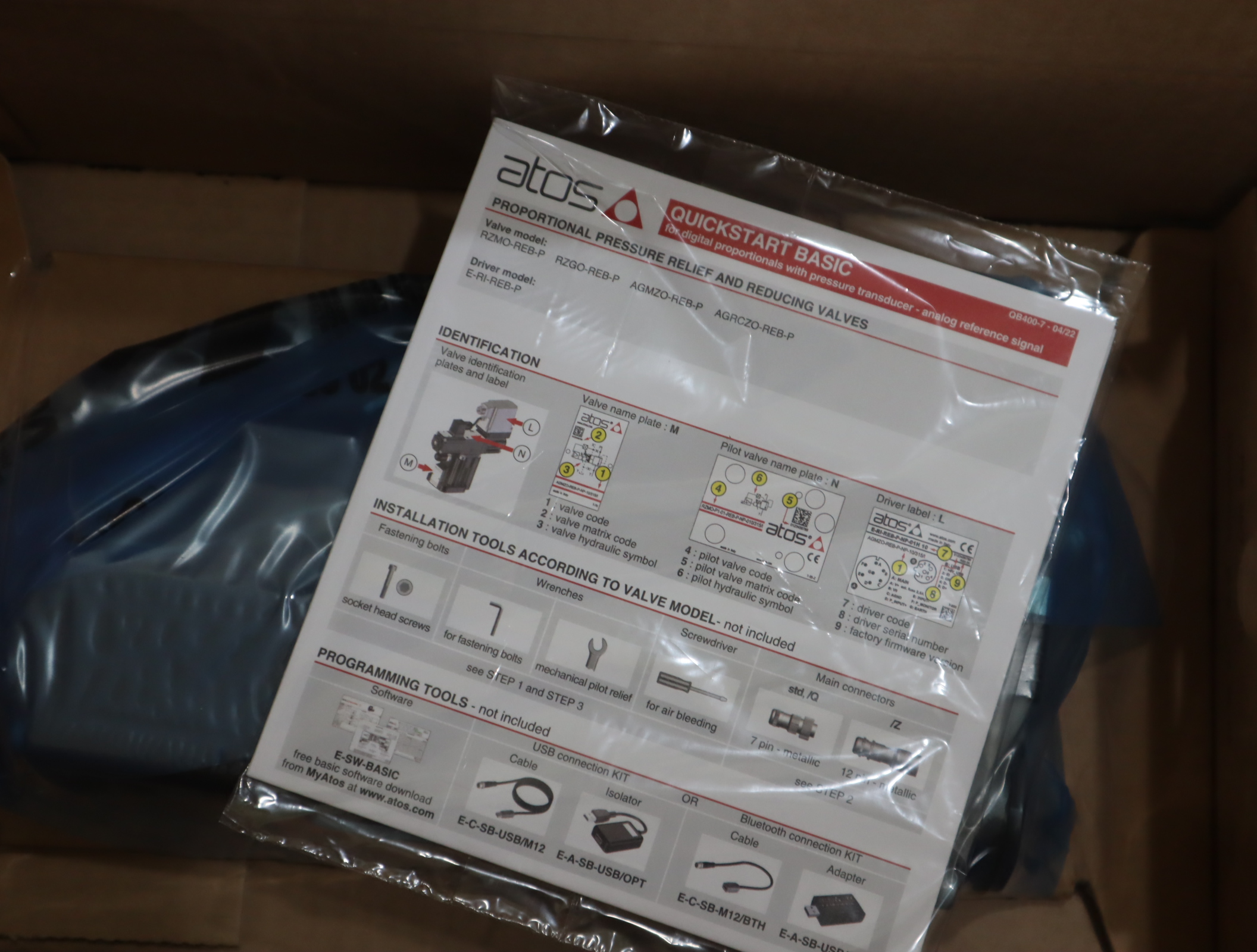 RZMO-REB-P-NP-010/315 10 意大利阿托斯ATOS比例阀RZMO-REB-P-