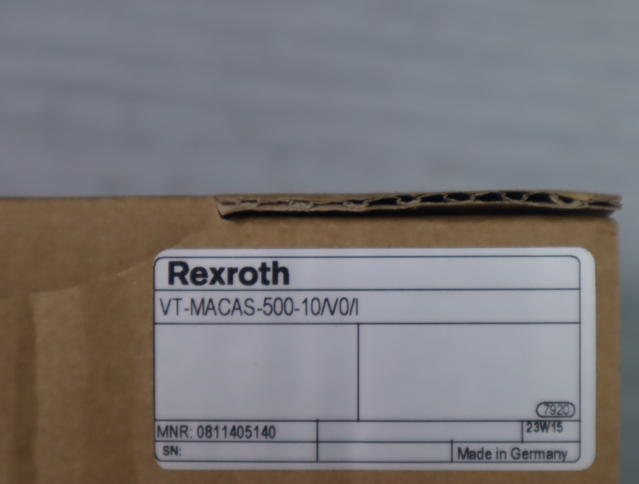 0811405140 VT-MACAS-500-10/V0/I  德国力士乐REXROTH放大器