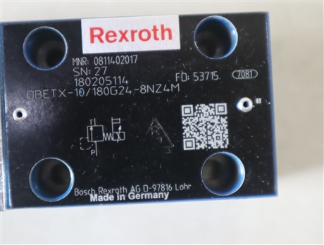 DBETX-1X/180G24-8NZ4M 0811402017 德国力士乐REXROTH比例溢流阀