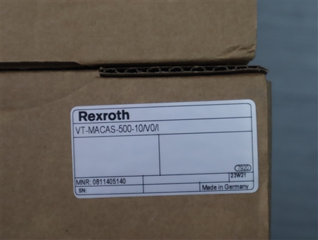 0811405140 VT-MACAS-500-10/V0/I  德国力士乐REXROTH放大器