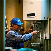 武汉洪山林内热水器维修服务400热线-24小时电话