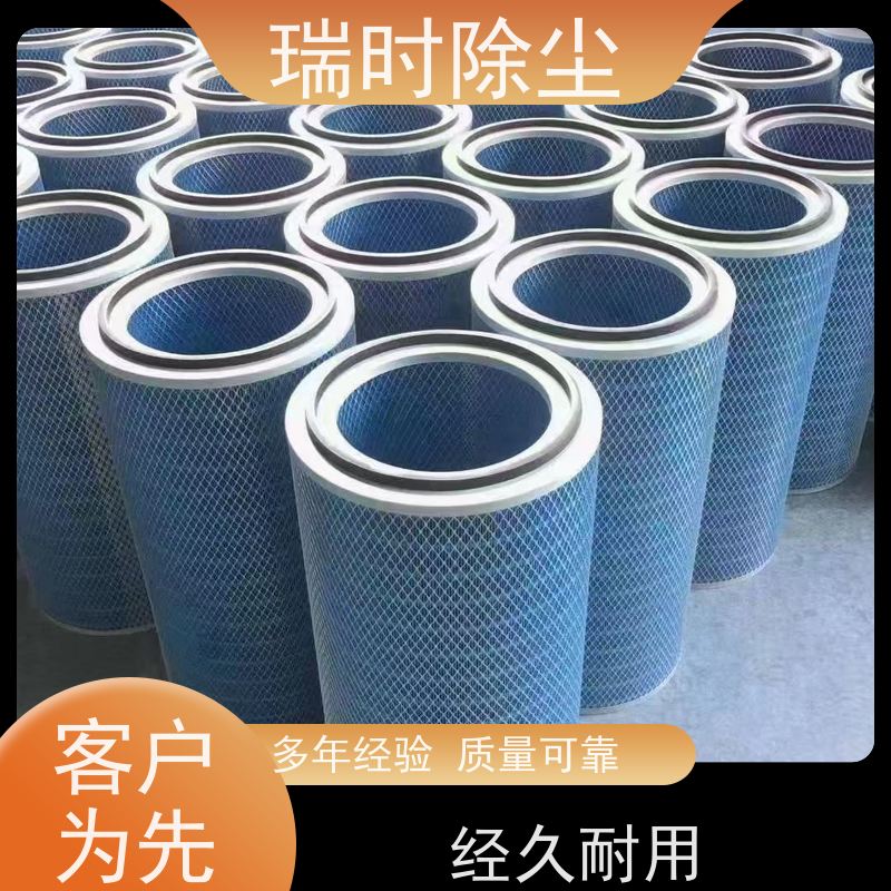 耐用除尘滤筒（除尘袋）瑞时水泥厂防爆设计 不锈钢骨架支撑