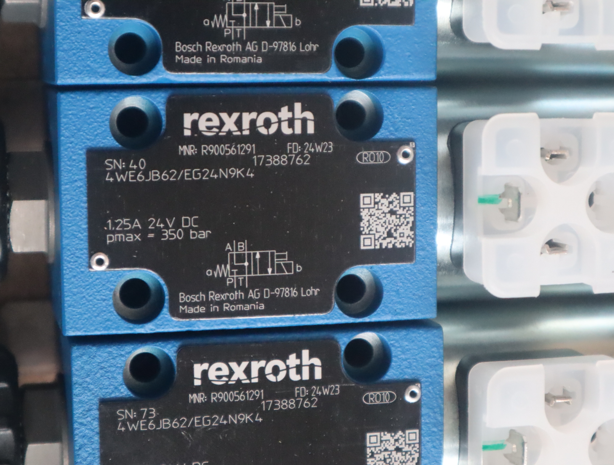 德国力士乐REXROTH电磁阀 R900561291 4WE6JB62/EG24N9K4 