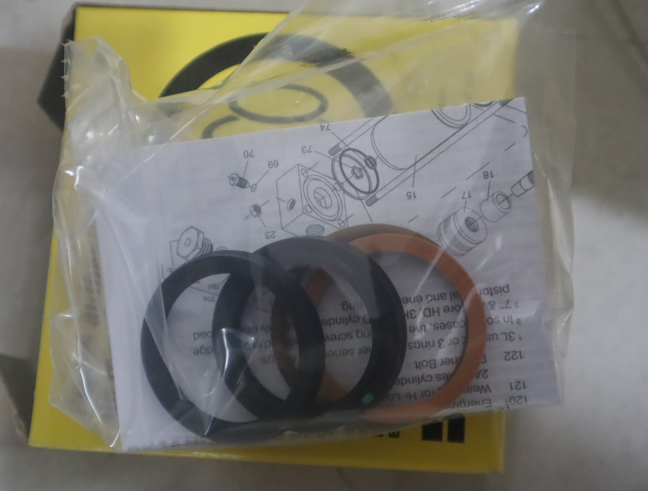 RK2AHL0135 ROD SEAL KIT 美国派克PARKER油缸密封套件