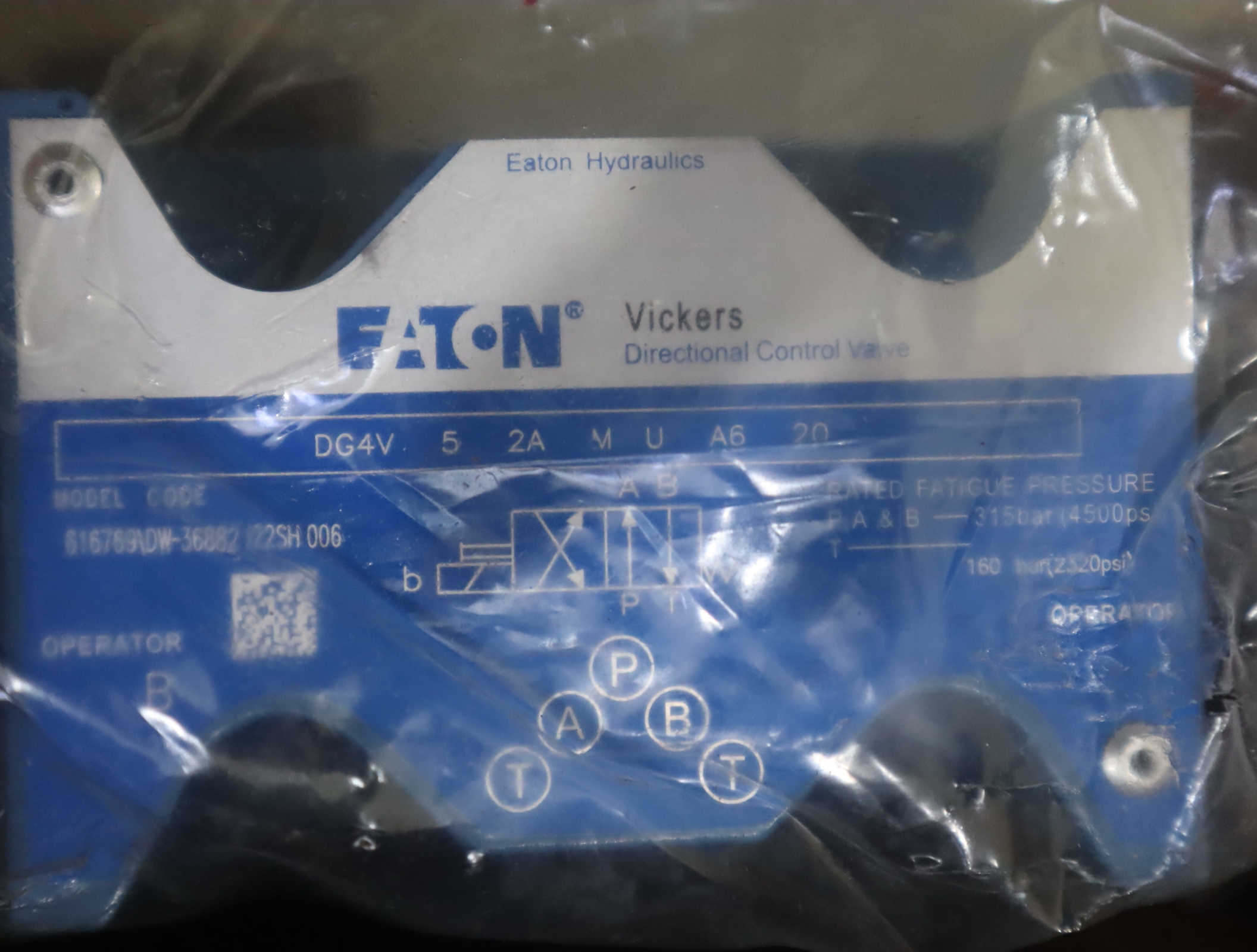 DG4V 5 2A M U C6 20 616771 威格士VICKERS伊顿EATONDANFOSS
