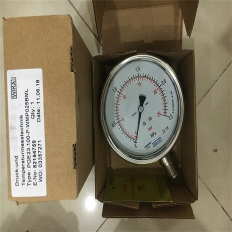 供应德国WIKA威卡隔膜式压力表