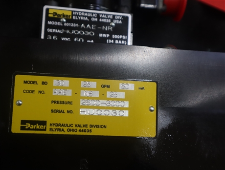 BD30AAENB25 派克PARKER伺服阀 BD30 25GPM 60mA 2600-3000 HU0030