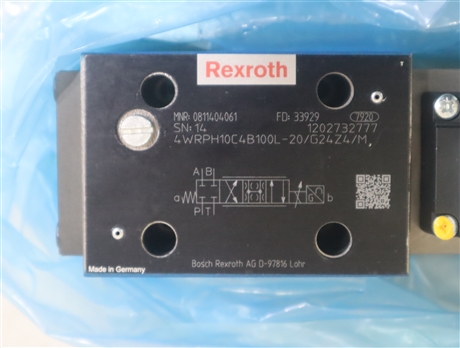 0811404061 4WRPH10C4B100L-2X/G24Z4/M 力士乐REXROTH