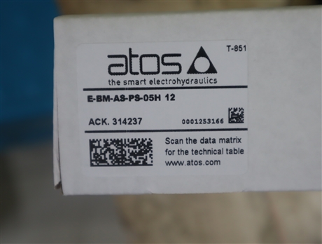 E-BM-AS-PS-05H 12 ACK.314237 意大利阿托斯ATOS放大器 T-851