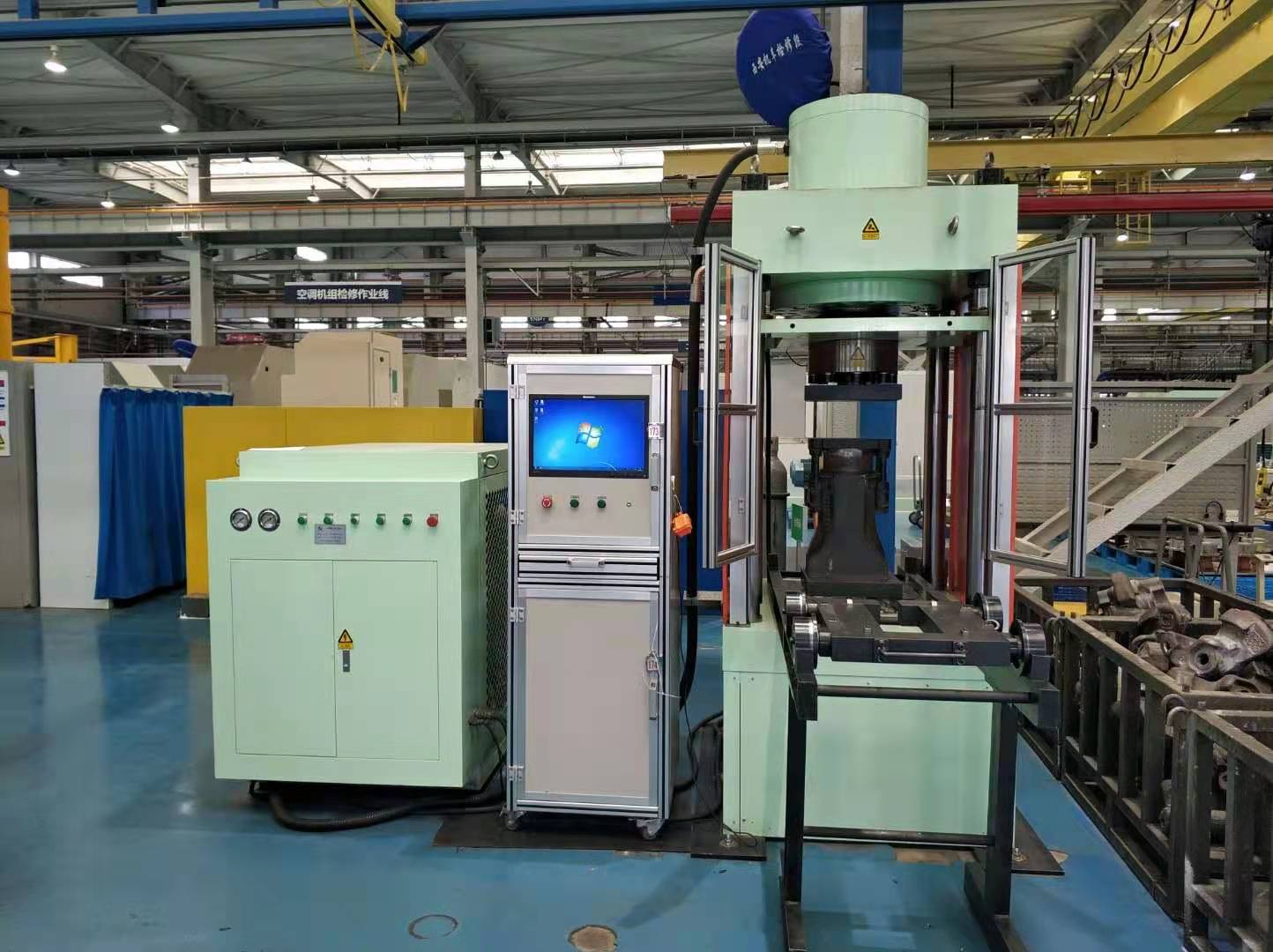 空气弹簧试验台 弹簧疲劳试验机 电客车空气弹簧气密性试验台 地铁车辆密封检测设备