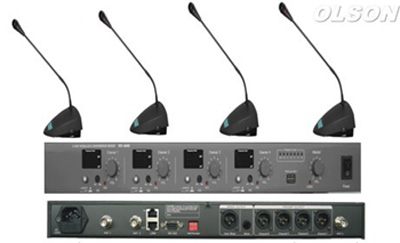 会议一拖四话筒适用于会议室