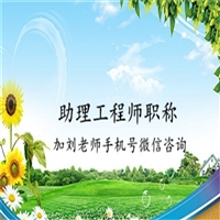 2025年黑龙江省环保助理工程师评定条件