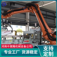 食品饮料全自动码垛设备 24小时连续作业 装箱/封箱/码垛一体机