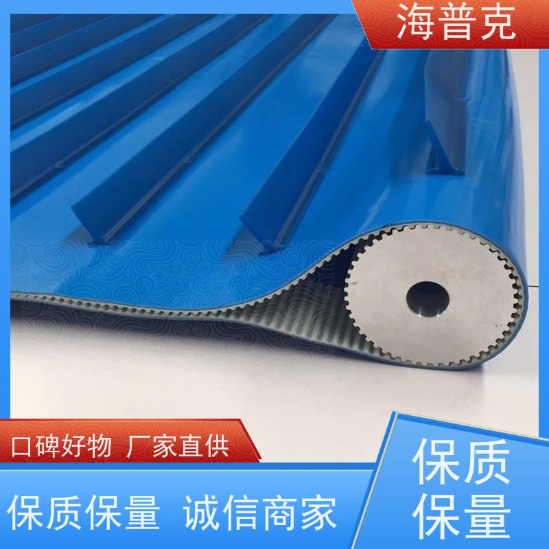 海普克 人字型输送带 流水线轻型工业 薄款耐磨低噪音 饼干糖果生产线